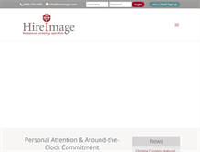Tablet Screenshot of hireimage.com